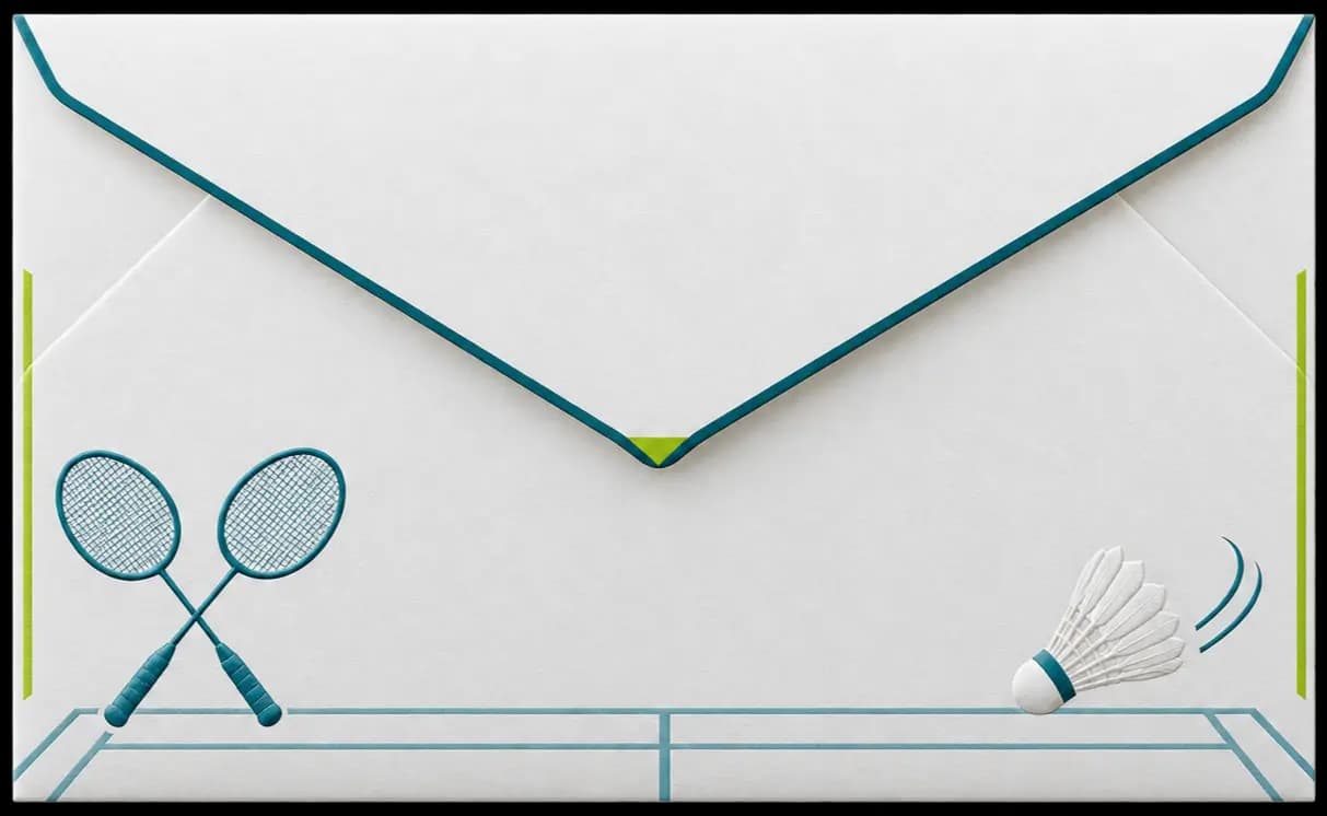 Badminton — Shuttle Masters invitation preview