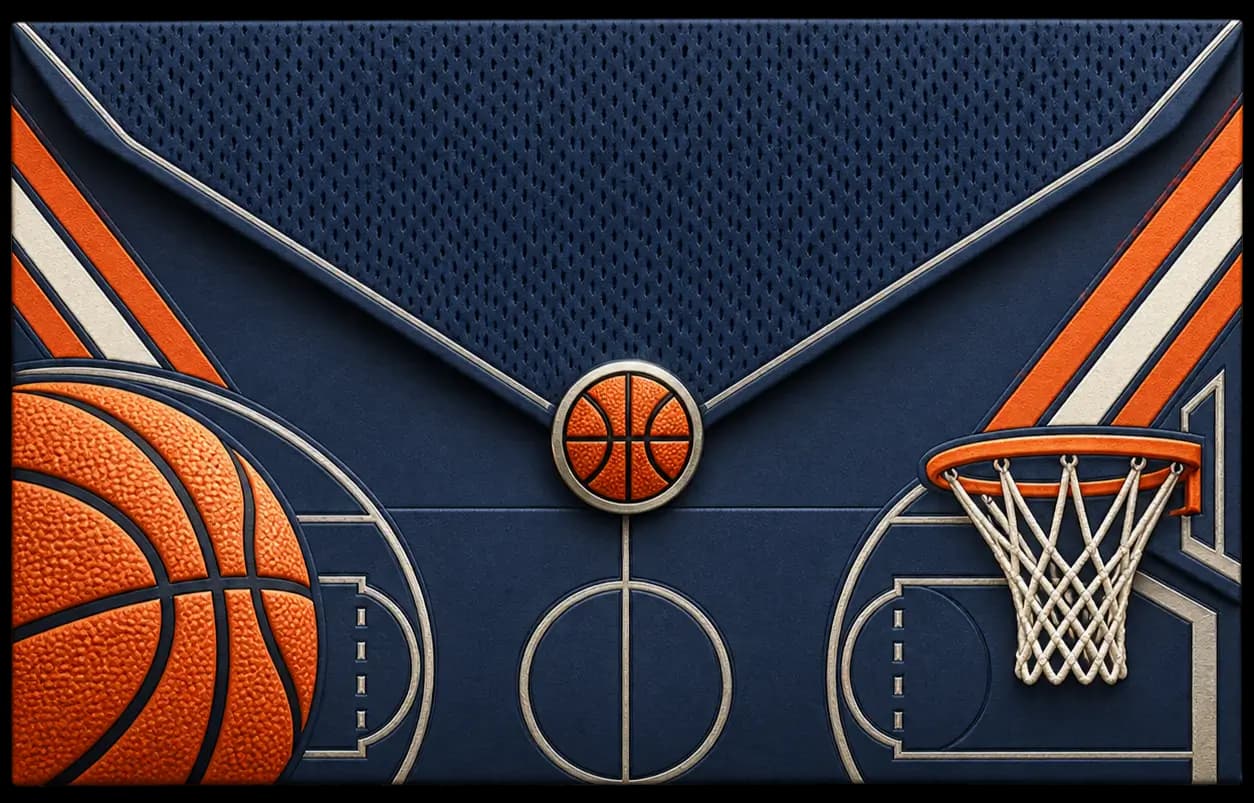 Basketball Liga invitation preview