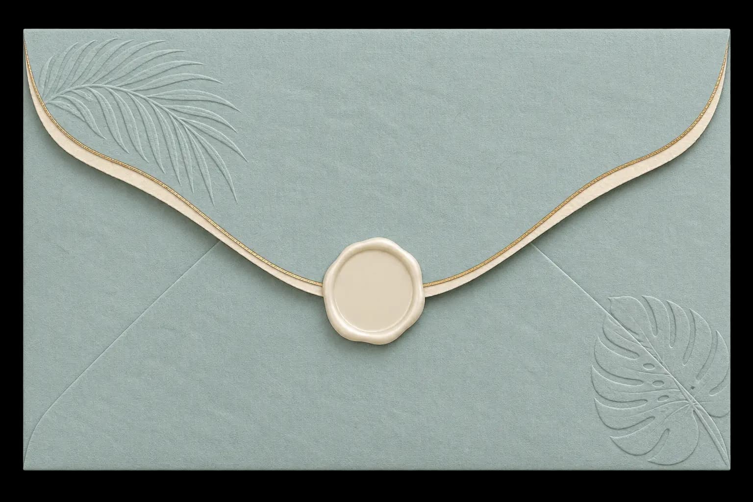 Beach & Tropical invitation preview