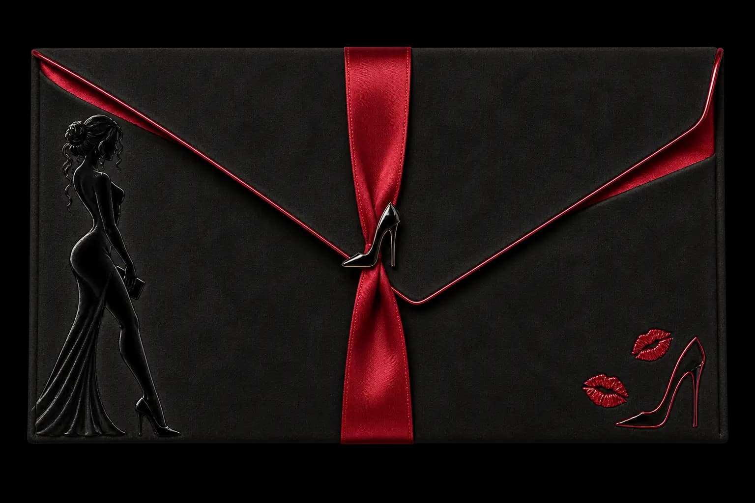 Black Stiletto invitation preview
