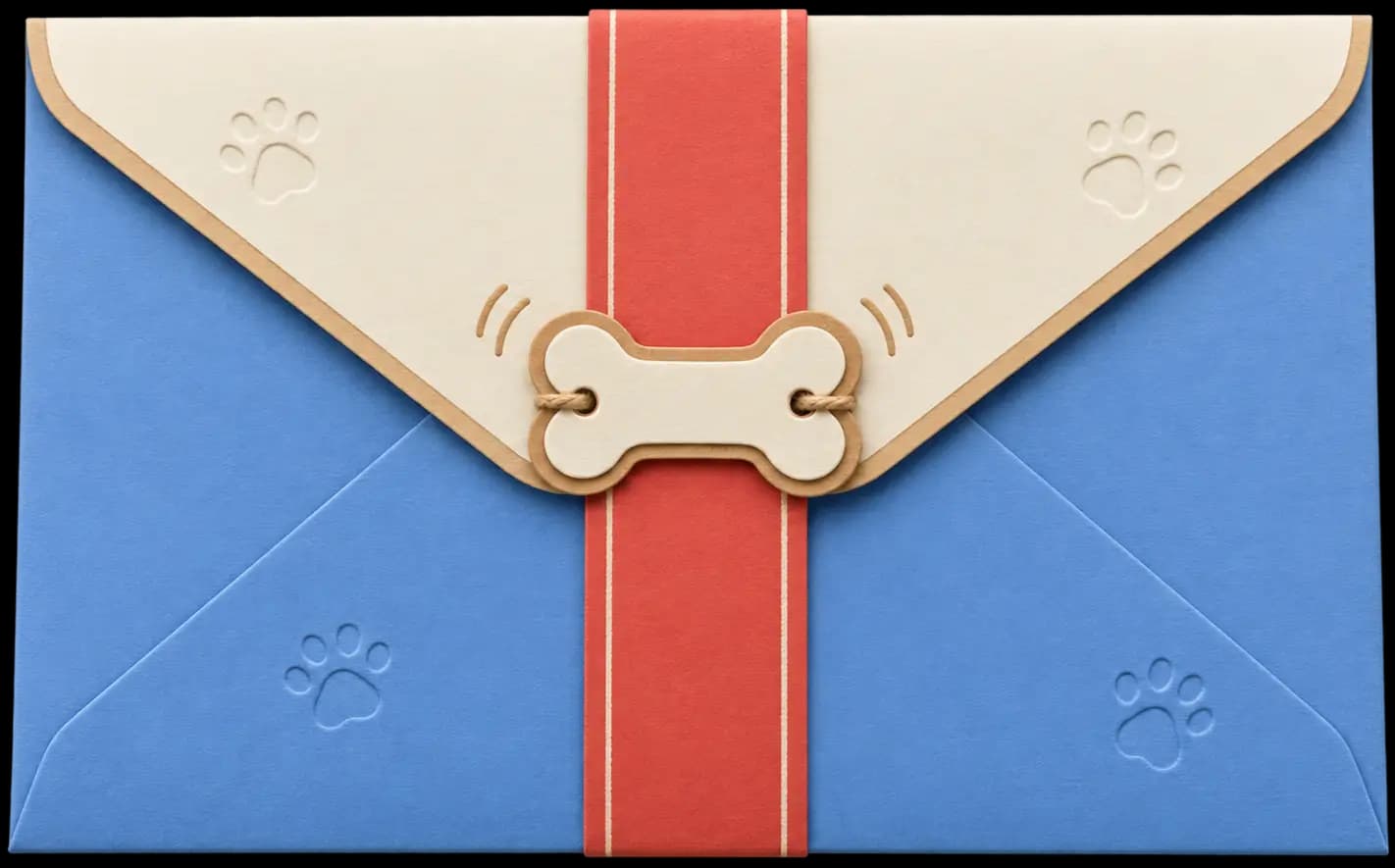 Dog Frame Chic invitation preview