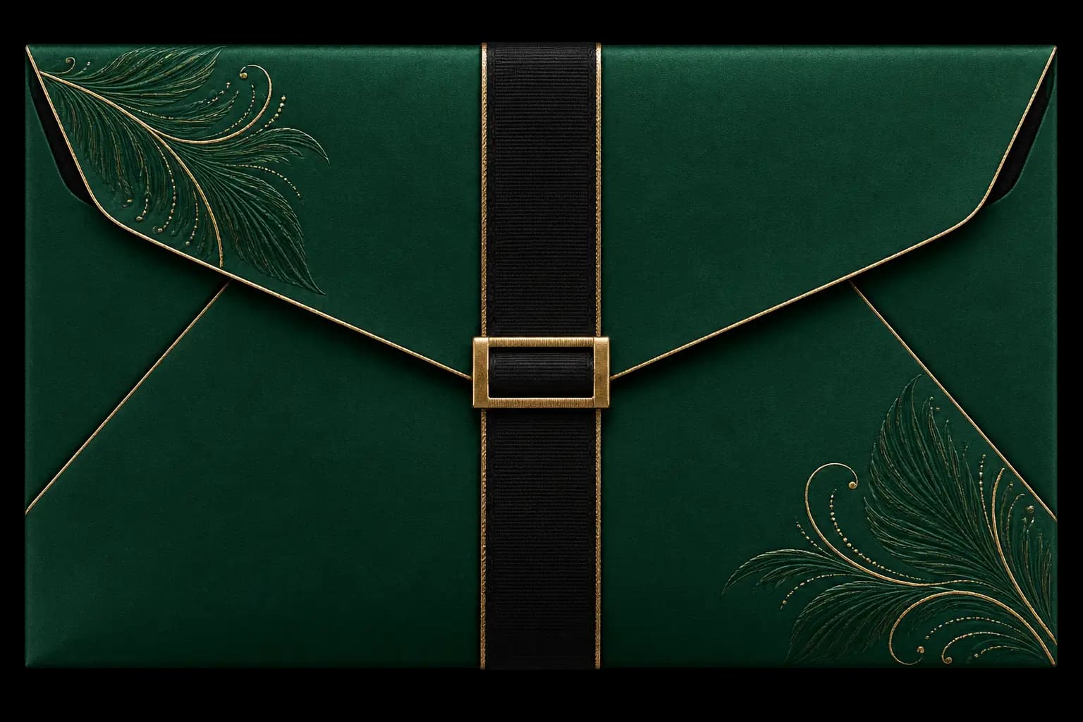 Emerald Elegance invitation preview