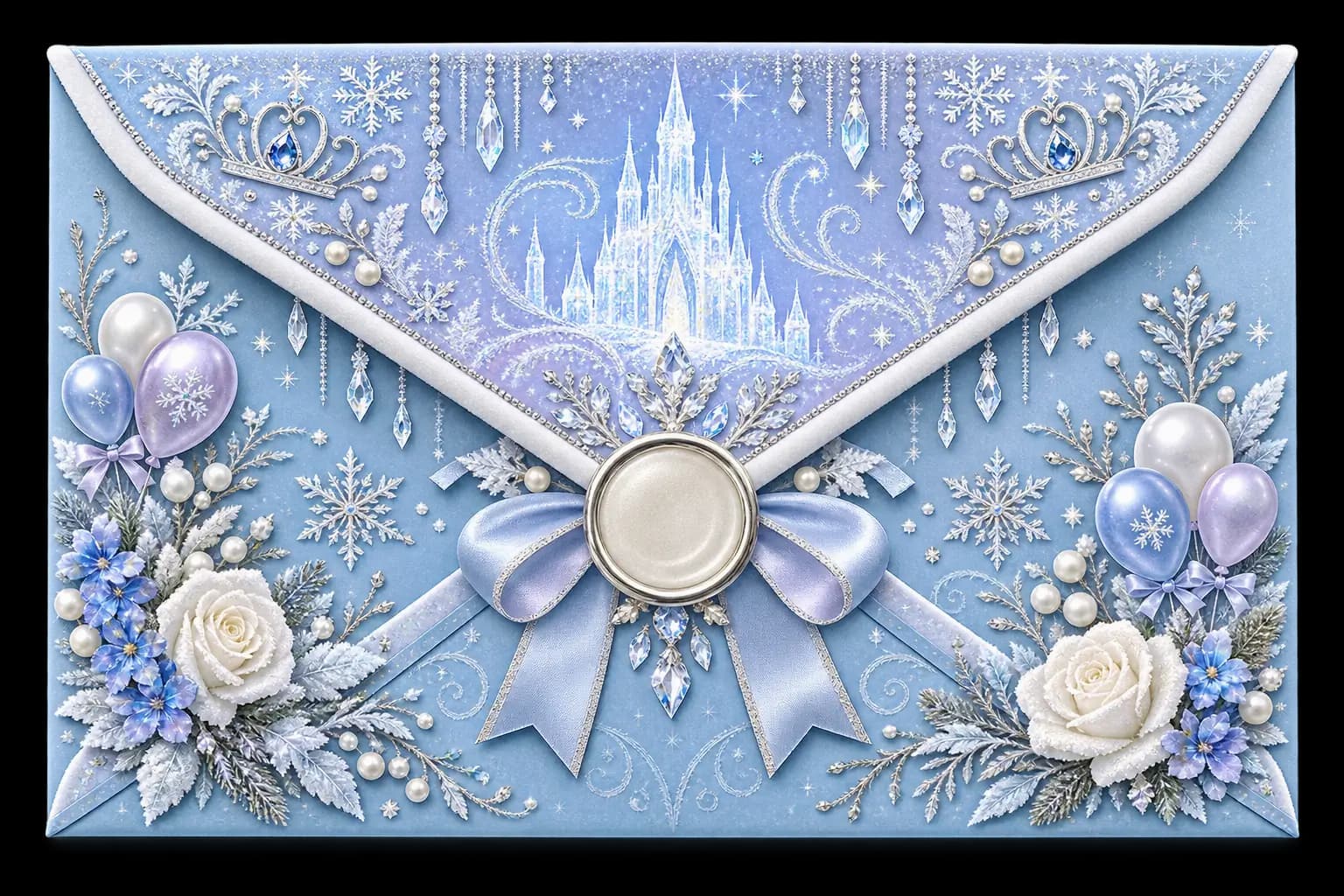 Frozen-Inspired Magic invitation preview