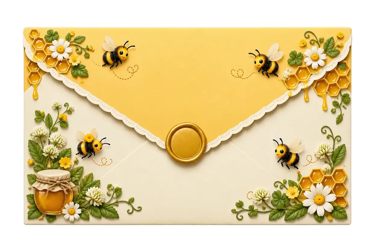 Honeybee Celebration invitation preview