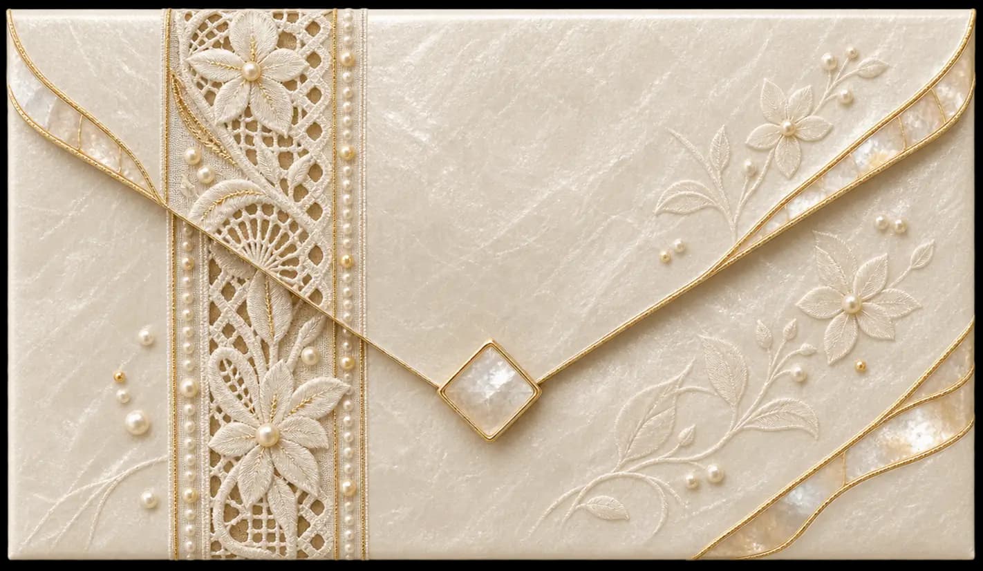 Modern Filipiniana invitation preview