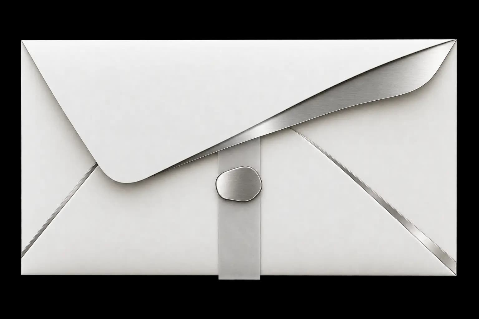 Modern Silver Sculpture invitation preview