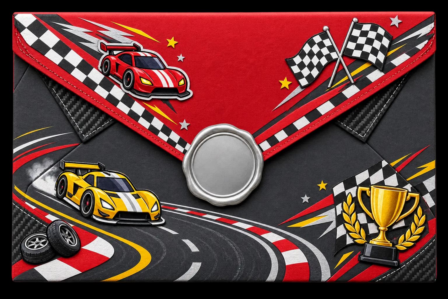 Racing invitation preview