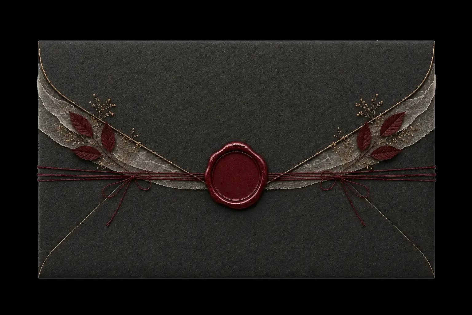 Romantic Grunge invitation preview