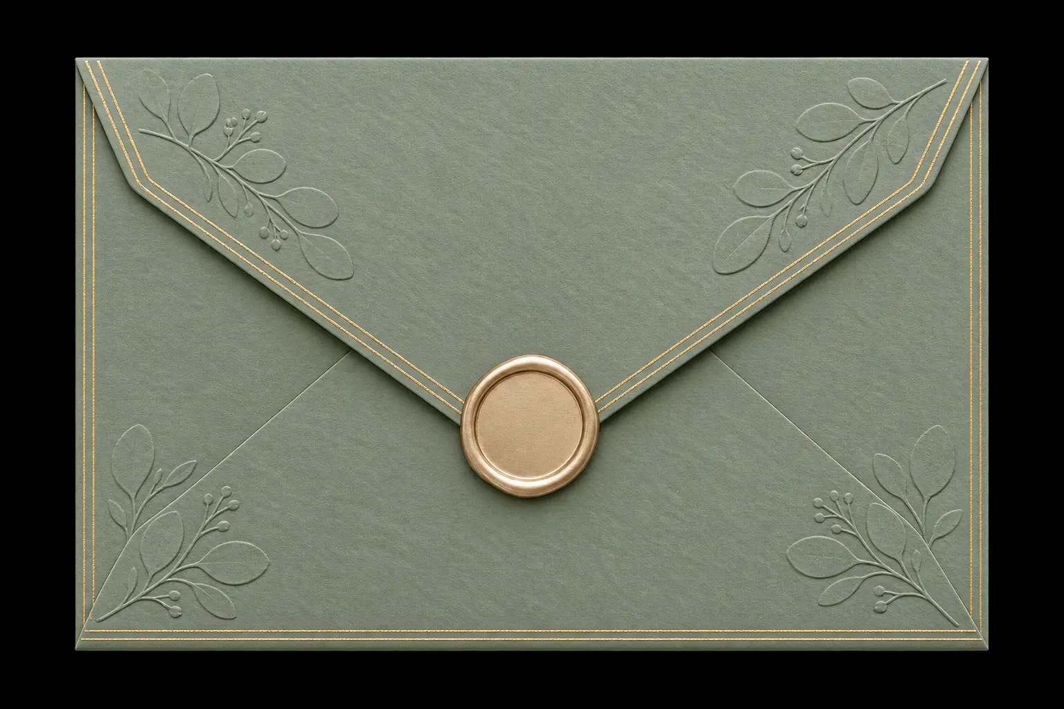 Eucalyptus Sage Elegance invitation preview