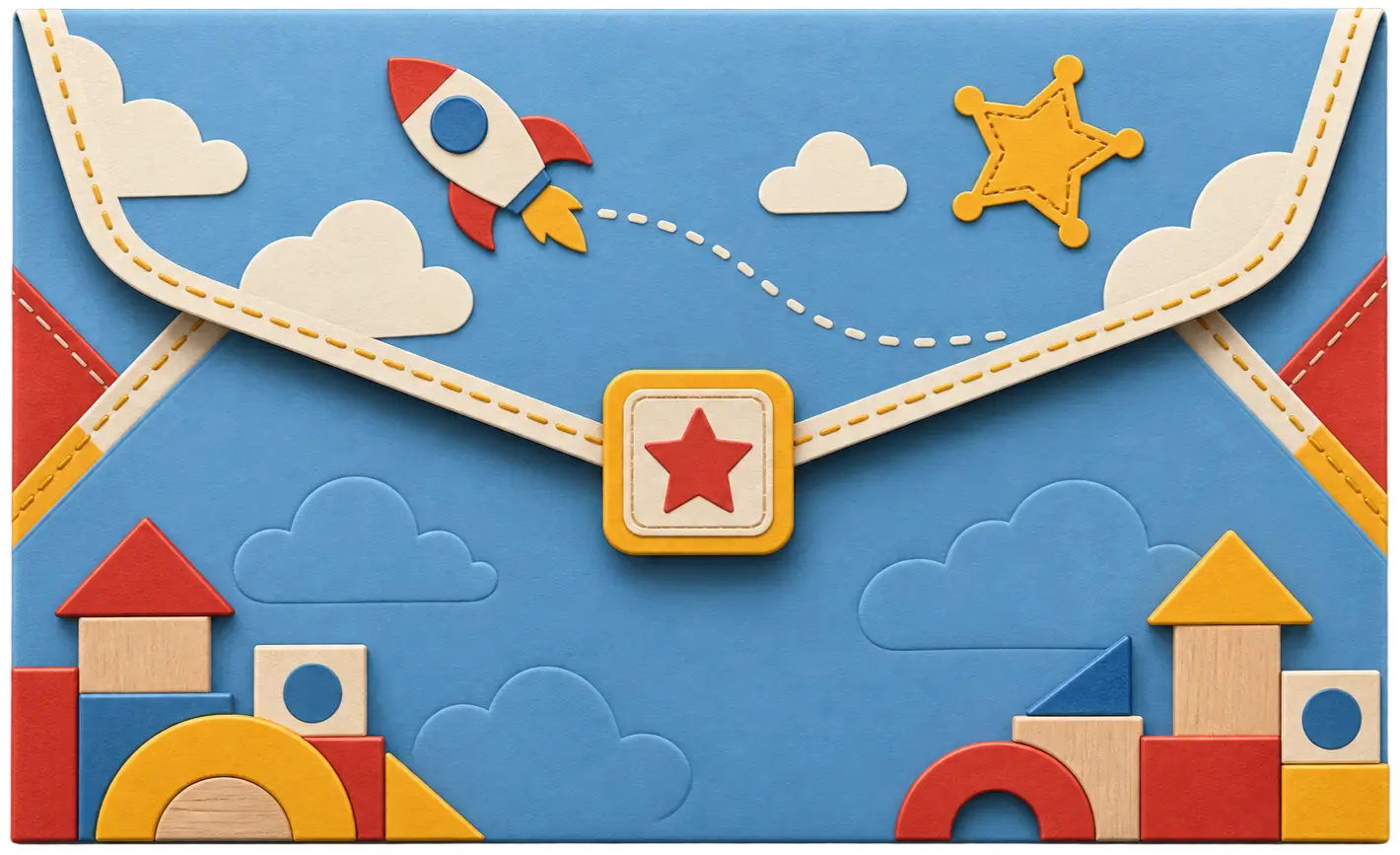 Toy Adventure invitation preview