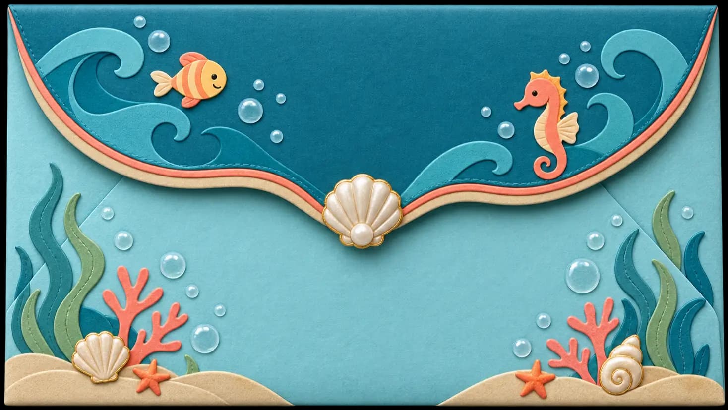 Under the Sea Adventure invitation preview
